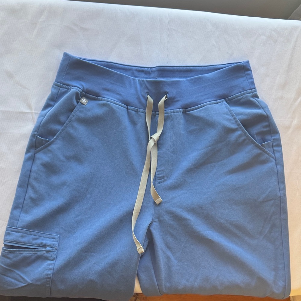 Figs Ceil Blue Zamora Jogger style scrub pants